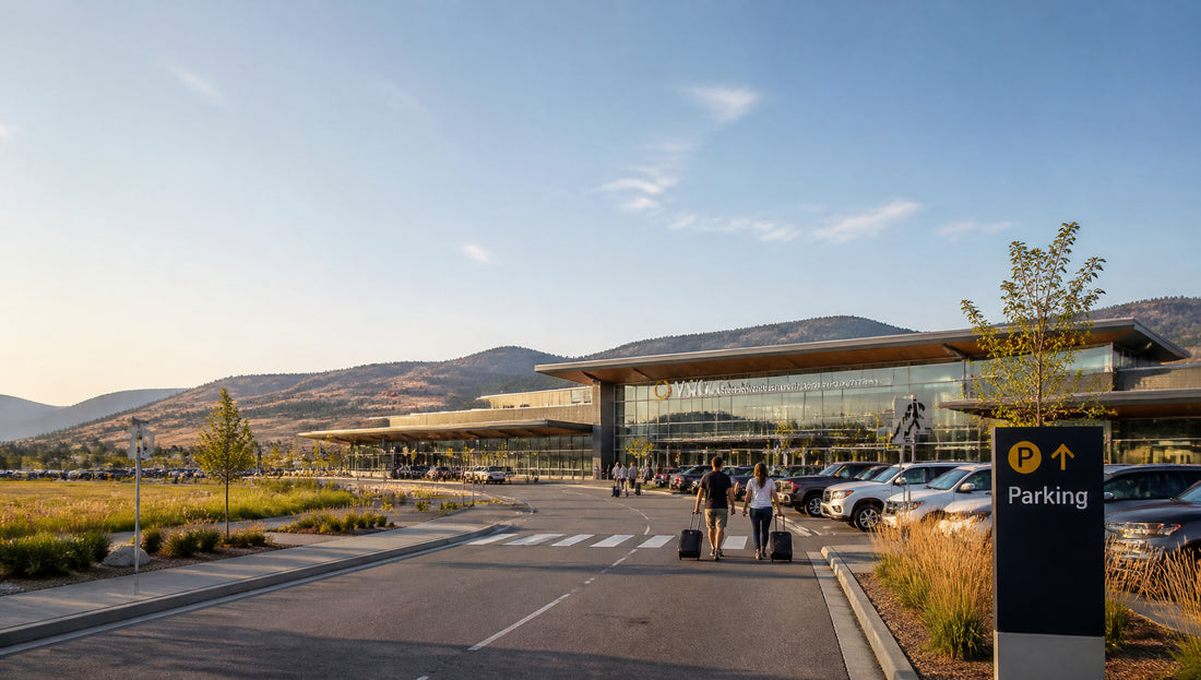 Kelowna Airport Parking Rates and Lot Options Guide