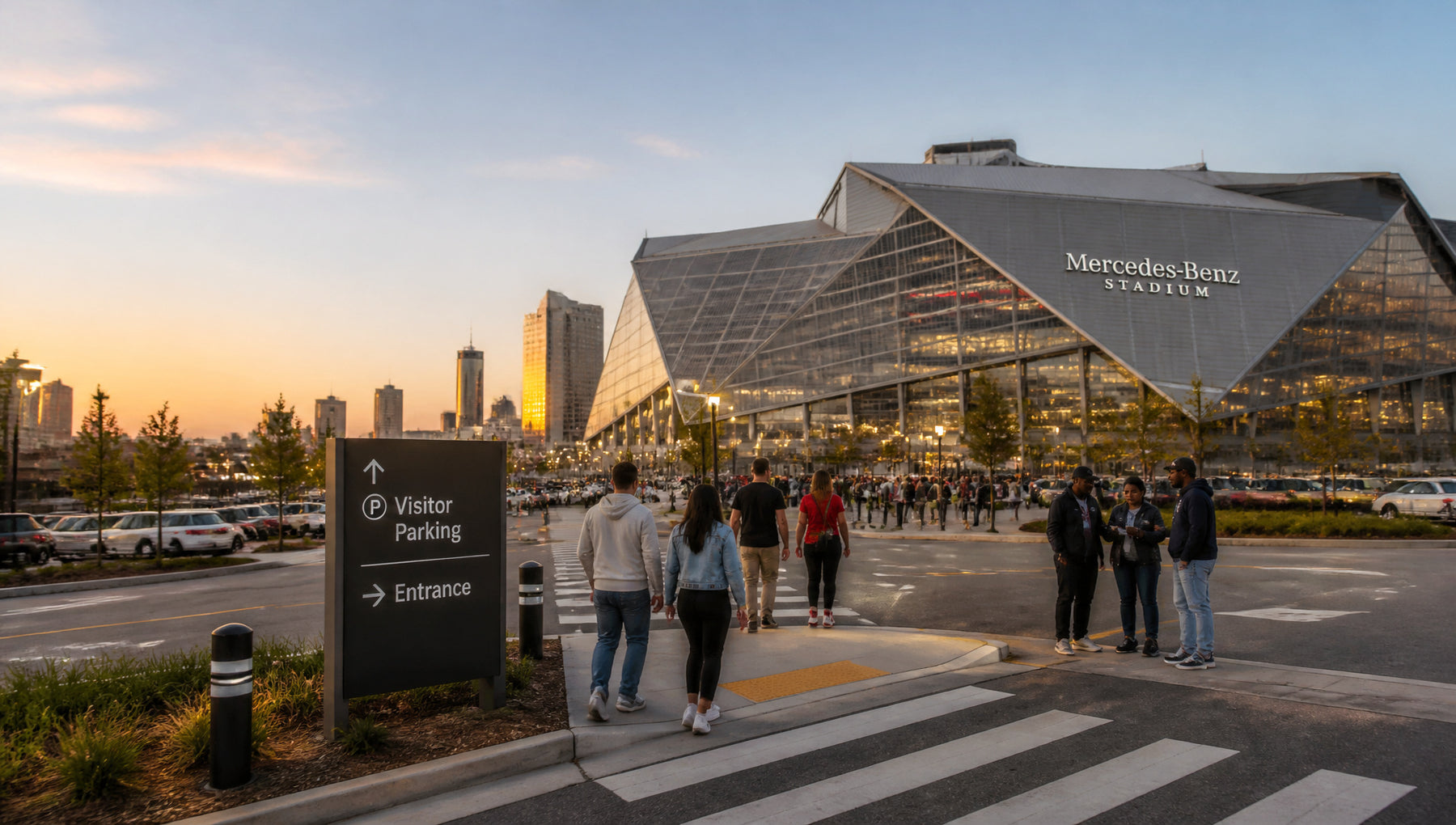 Mercedes-Benz Stadium Parking Options and Arrival Tips