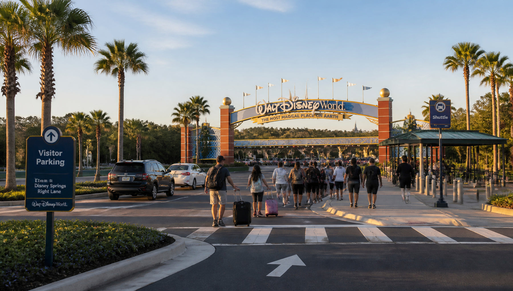 Disney World Parking Rates Lots and Arrival Tips