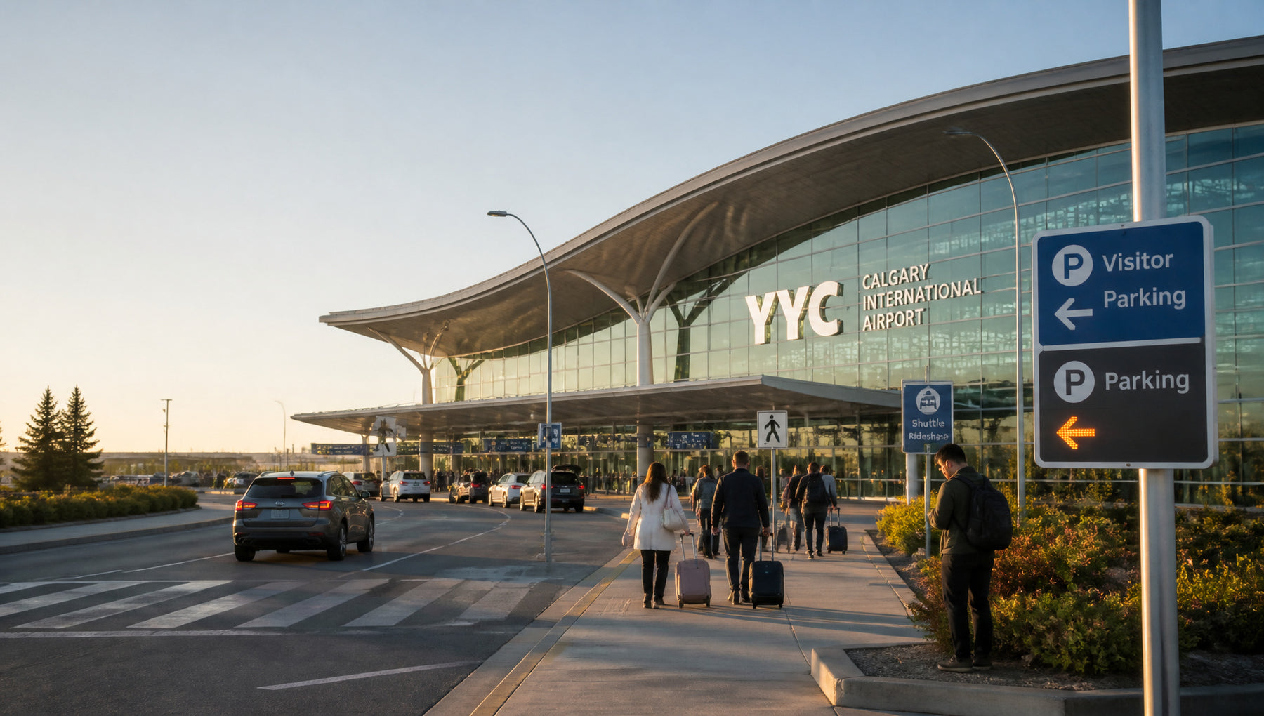Calgary Airport Parking Options Rates and Lot Guide