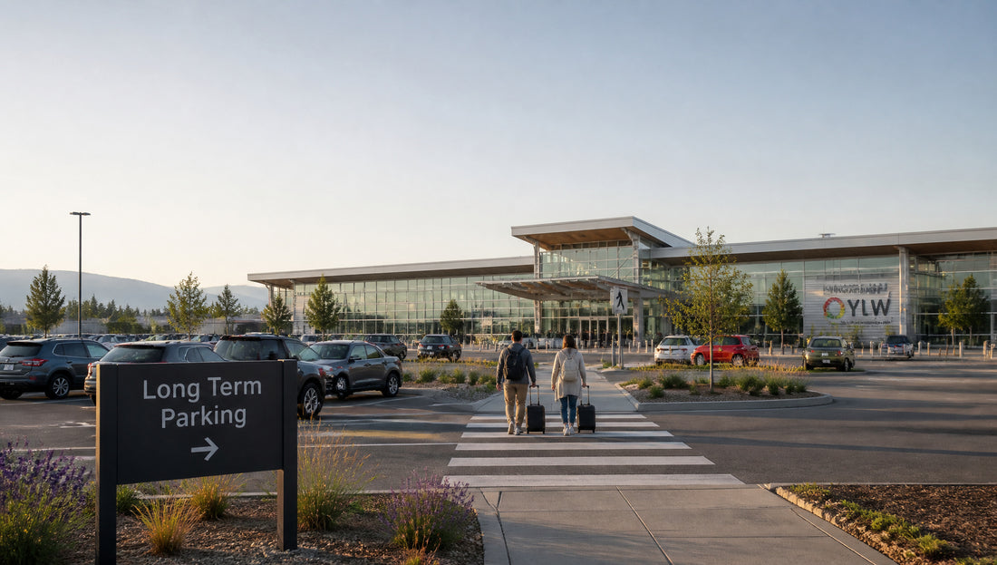 Long Term Parking at Kelowna Airport Rates and Options