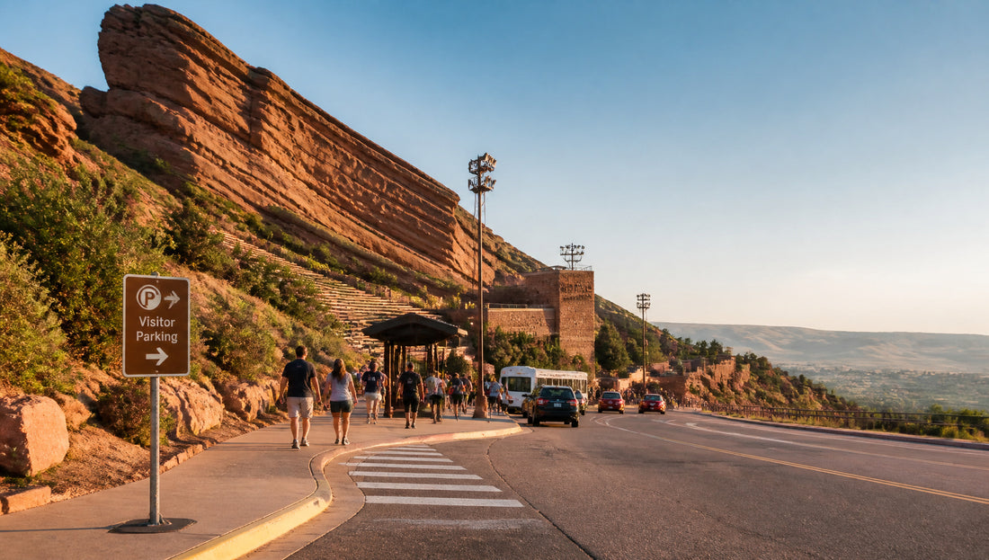 Red Rocks Amphitheatre Parking Options and Maps