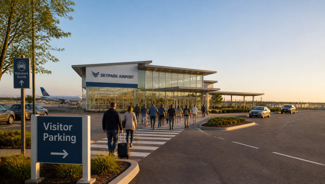 SkyPark Airport Parking Rates Shuttle Info and Tips