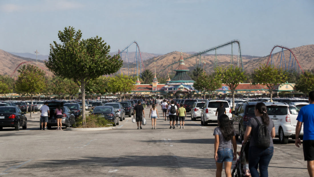 Six Flags Magic Mountain Parking Guide Rates and Tips