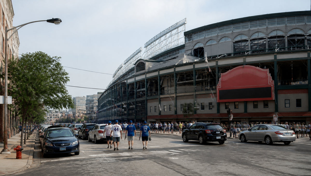 Wrigley Field Parking Lots Rates and Free Shuttle Tips