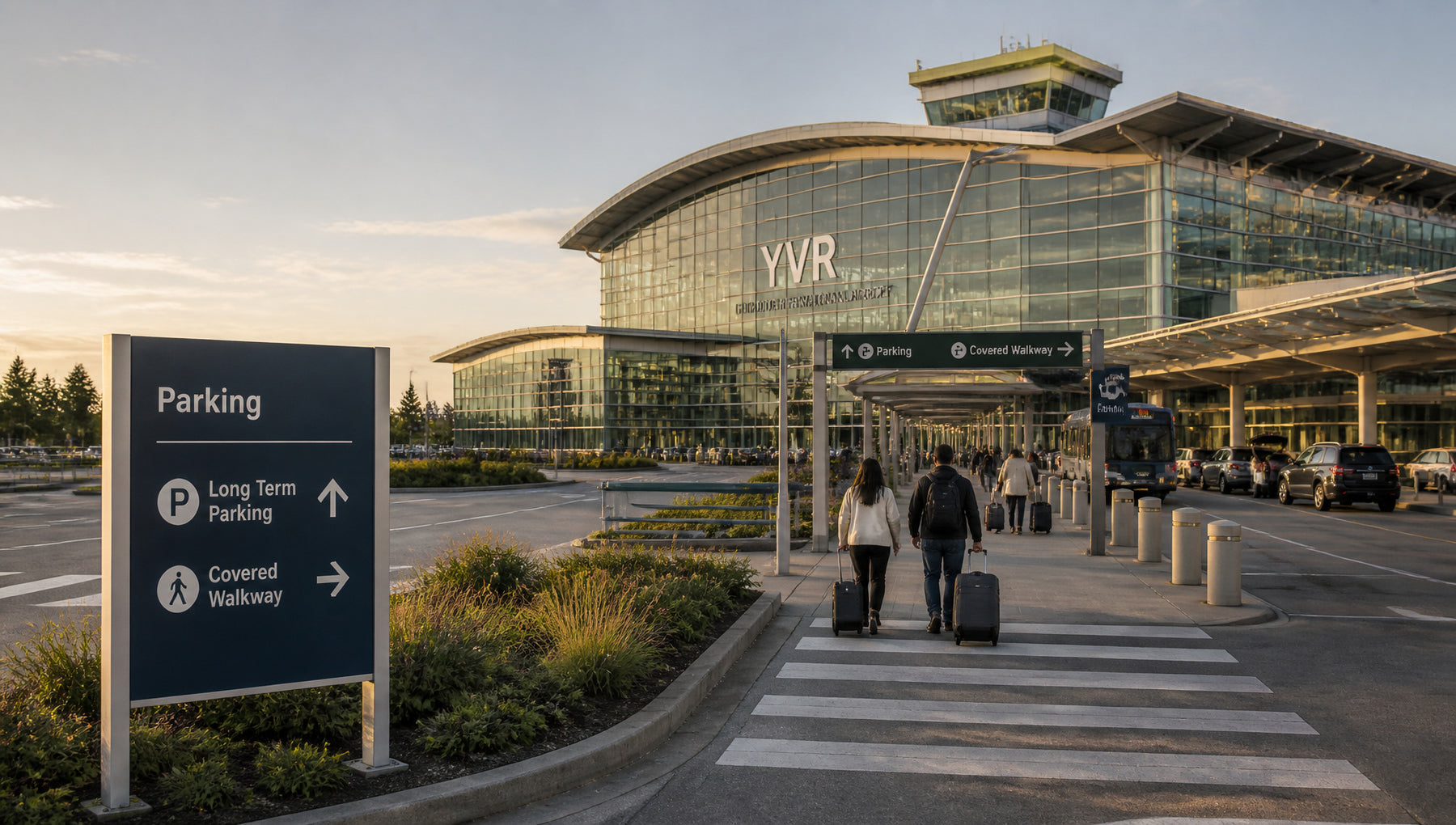 YVR Long Term Parking Rates Lots and Options