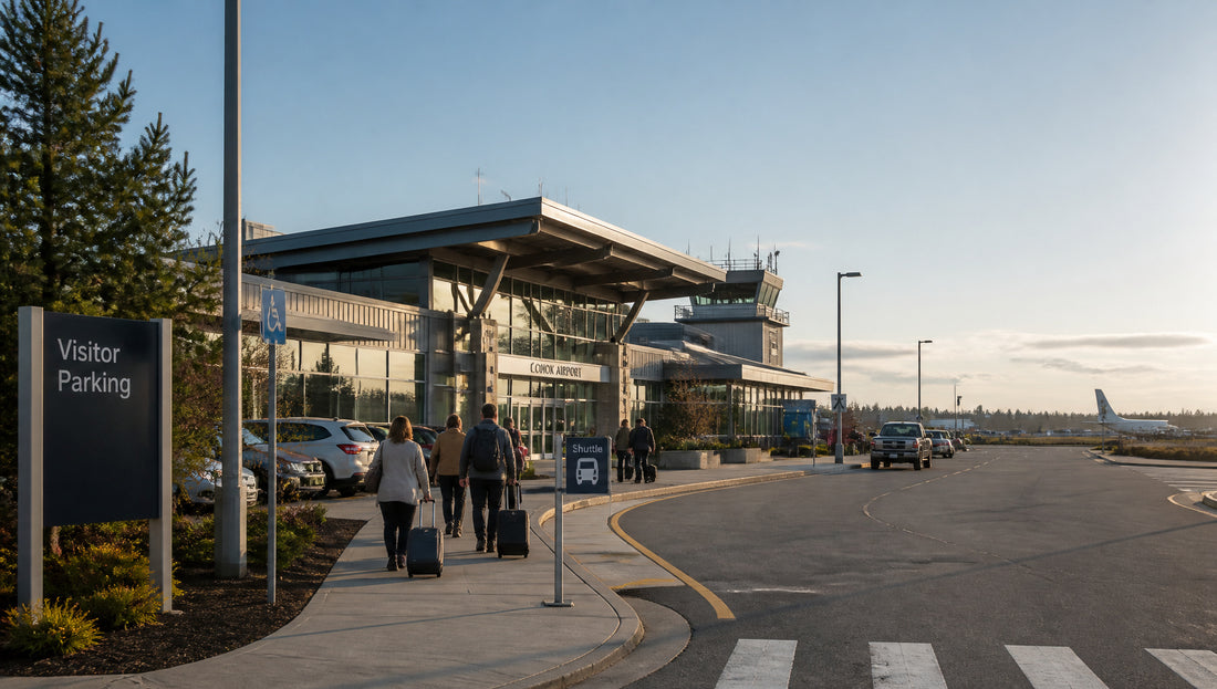 Comox Airport Parking Rates Lots and Arrival Guide