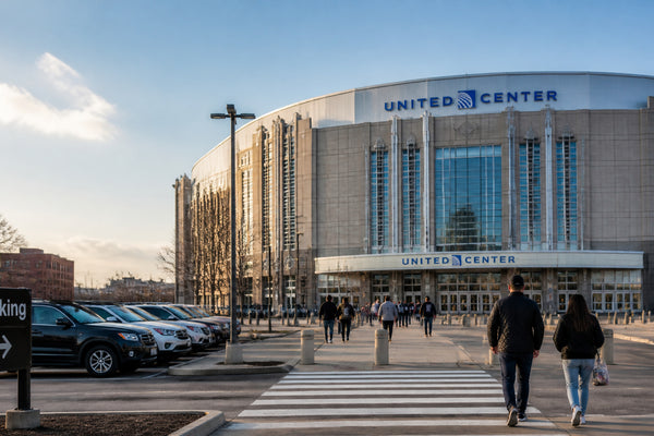 United Center Parking Lots Rates Map and Transit Guide