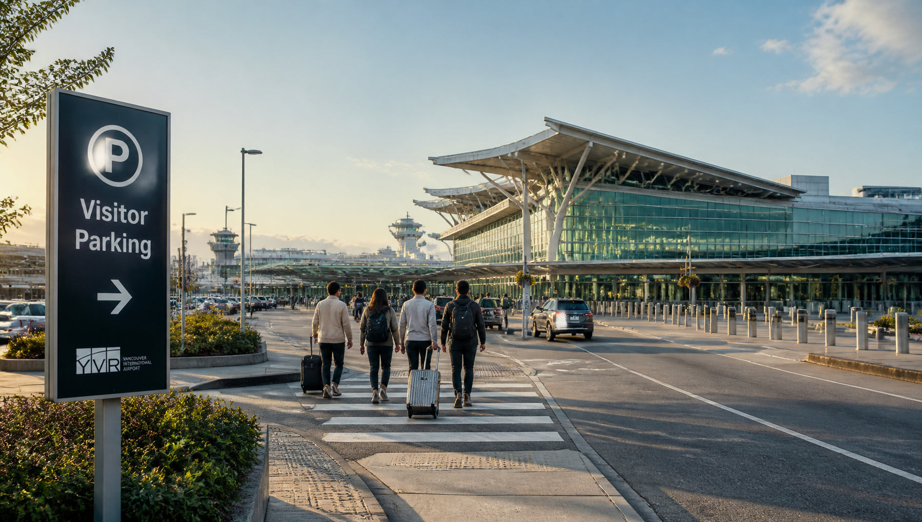 YVR Airport Parking Rates Lots and Transit Guide