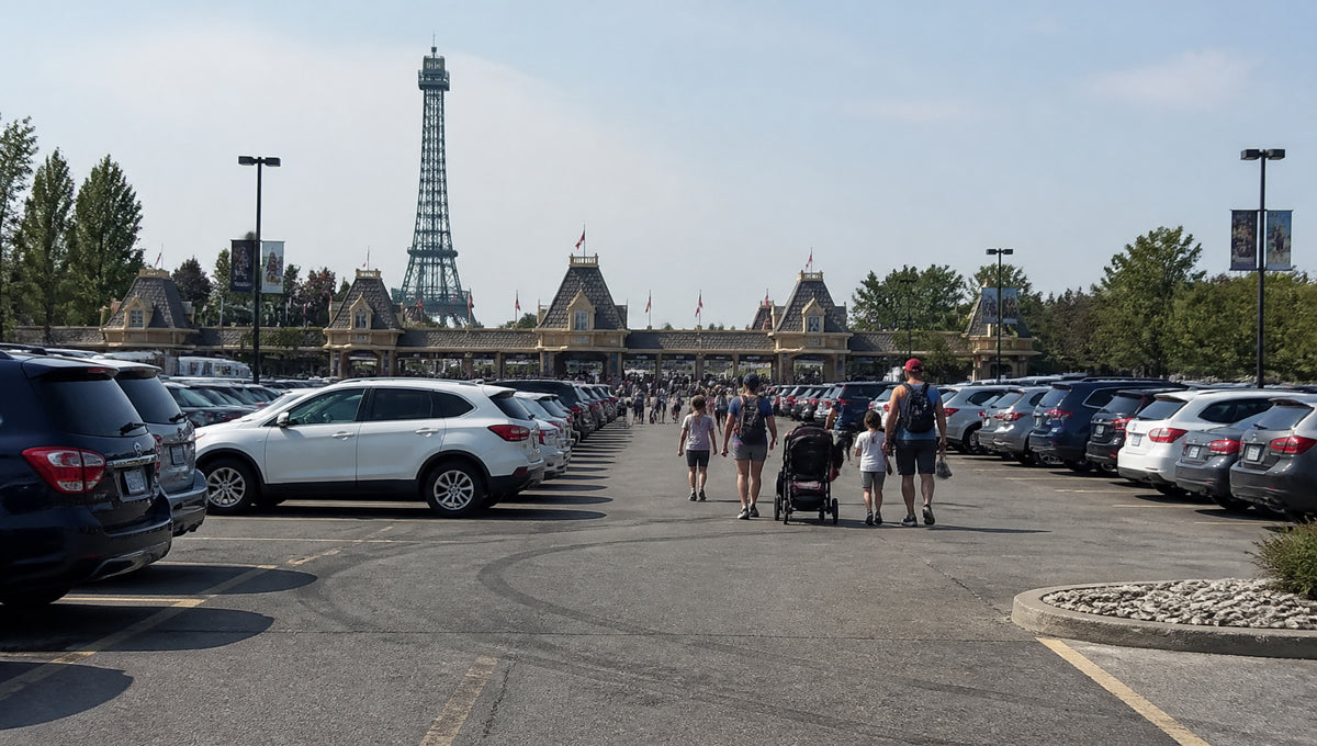 Canada's Wonderland Parking Rates Lots and Arrival Tips