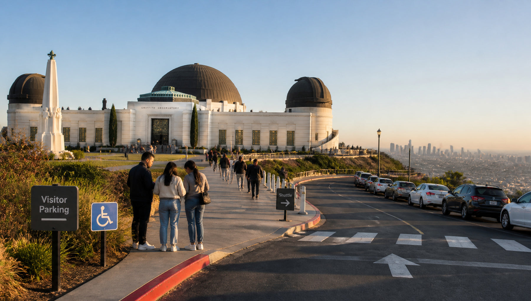 Griffith Observatory Parking Options and Shuttle Tips