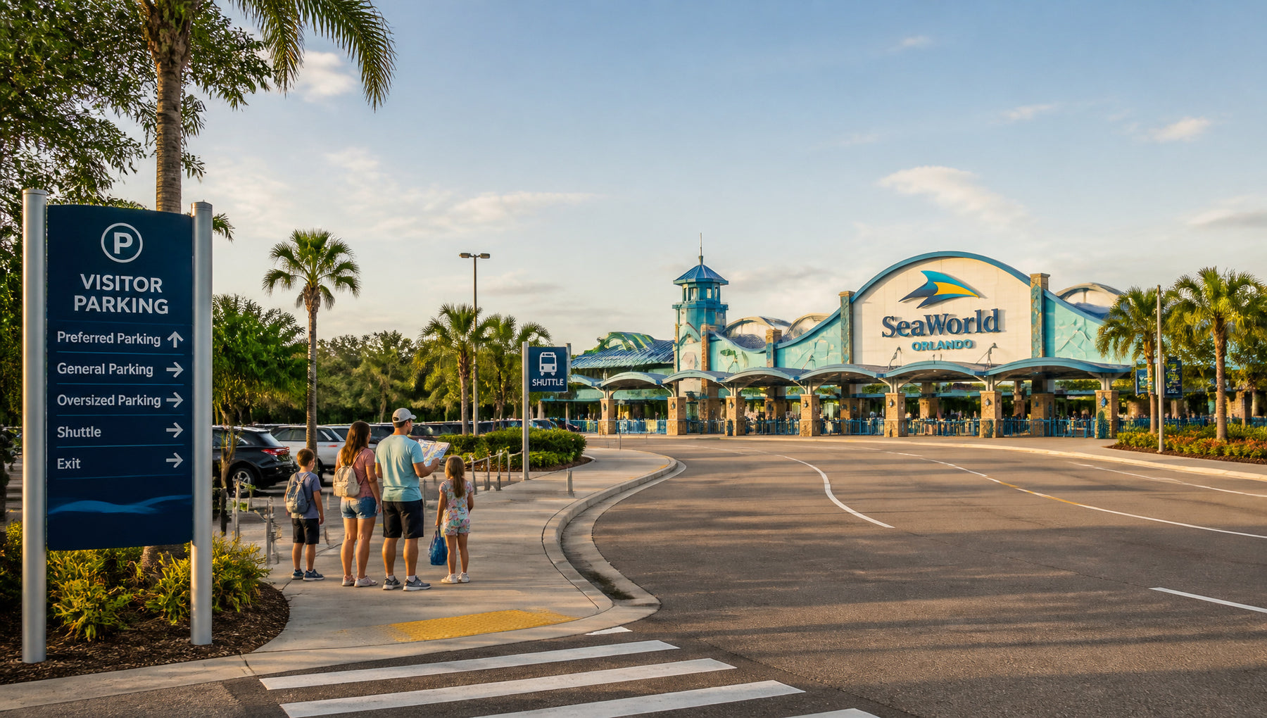 SeaWorld Orlando Parking Rates Options and Tips